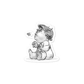 "Little Baby Bunker Bitch" Sticker