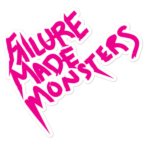 Failure Made Monsters Logo Sticker