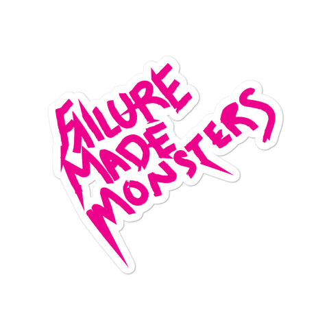 Failure Made Monsters Logo Sticker