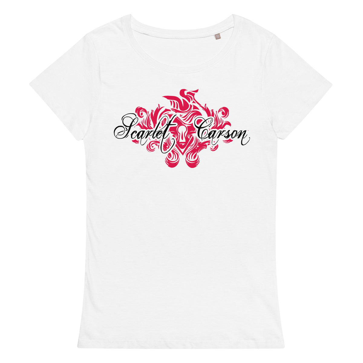 Scarlet Carson - "I Bleed Scarlet" Women's Scoopneck T-Shirt
