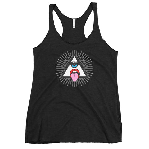 IllumiNAUGHTY Women's Racerback Tank